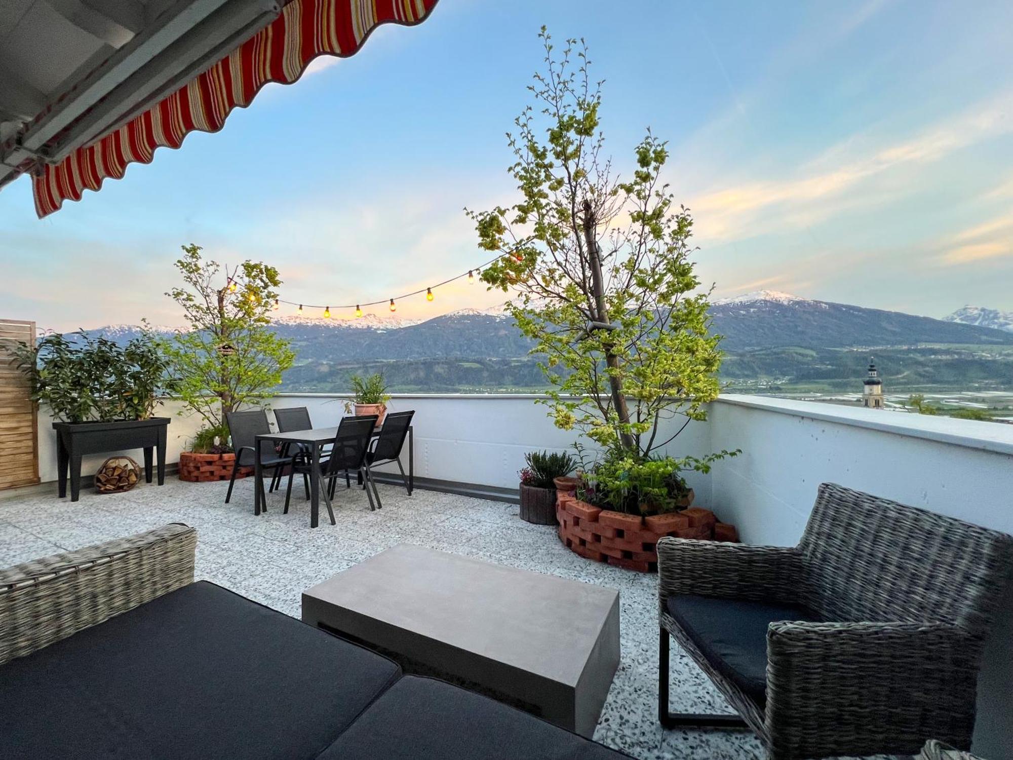 Sunny Mountain Loft - Terrace & Garden Apartment Thaur ภายนอก รูปภาพ